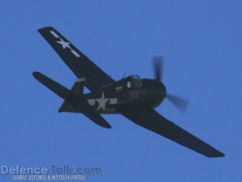 US Navy F6F Hellcat Fighter Aircraft