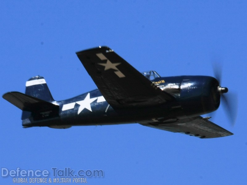 US Navy F6F Hellcat Fighter Aircraft