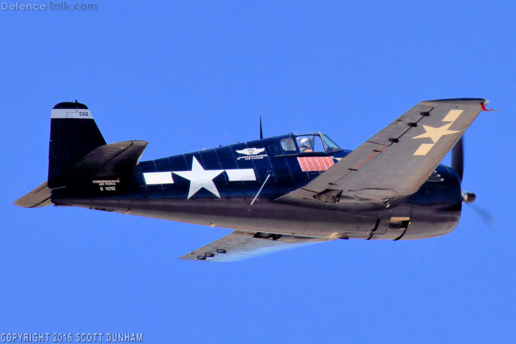 US Navy F6F Hellcat Fighter Aircraft