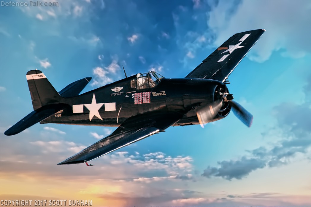 US Navy F6F Hellcat Fighter Aircraft