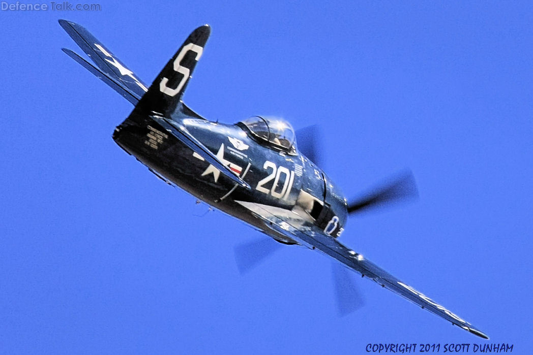 US Navy F8F Bearcat Fighter