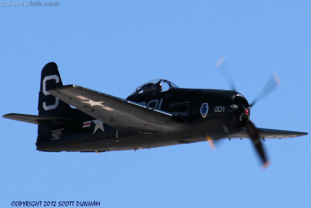 US Navy F8F Bearcat Fighter