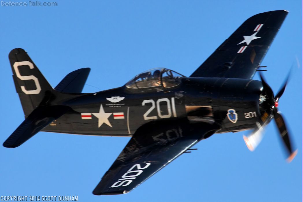 US Navy F8F Bearcat Fighter