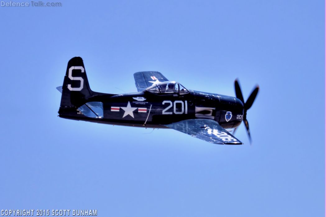 US Navy F8F Bearcat Fighter