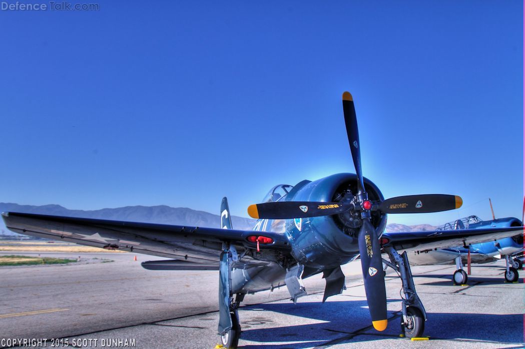 US Navy F8F Bearcat Fighter