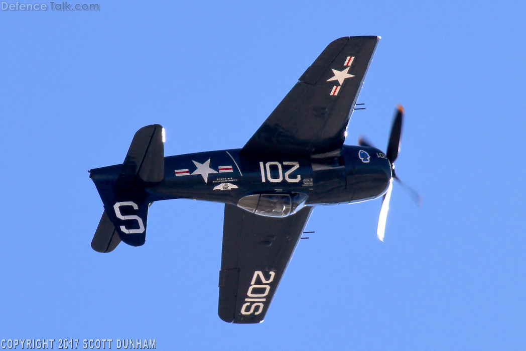 US Navy F8F Bearcat Fighter