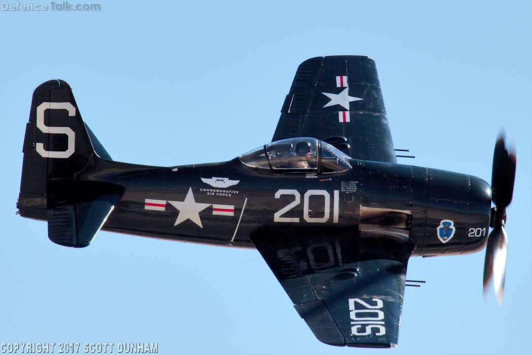 US Navy F8F Bearcat Fighter