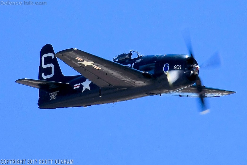 US Navy F8F Bearcat Fighter