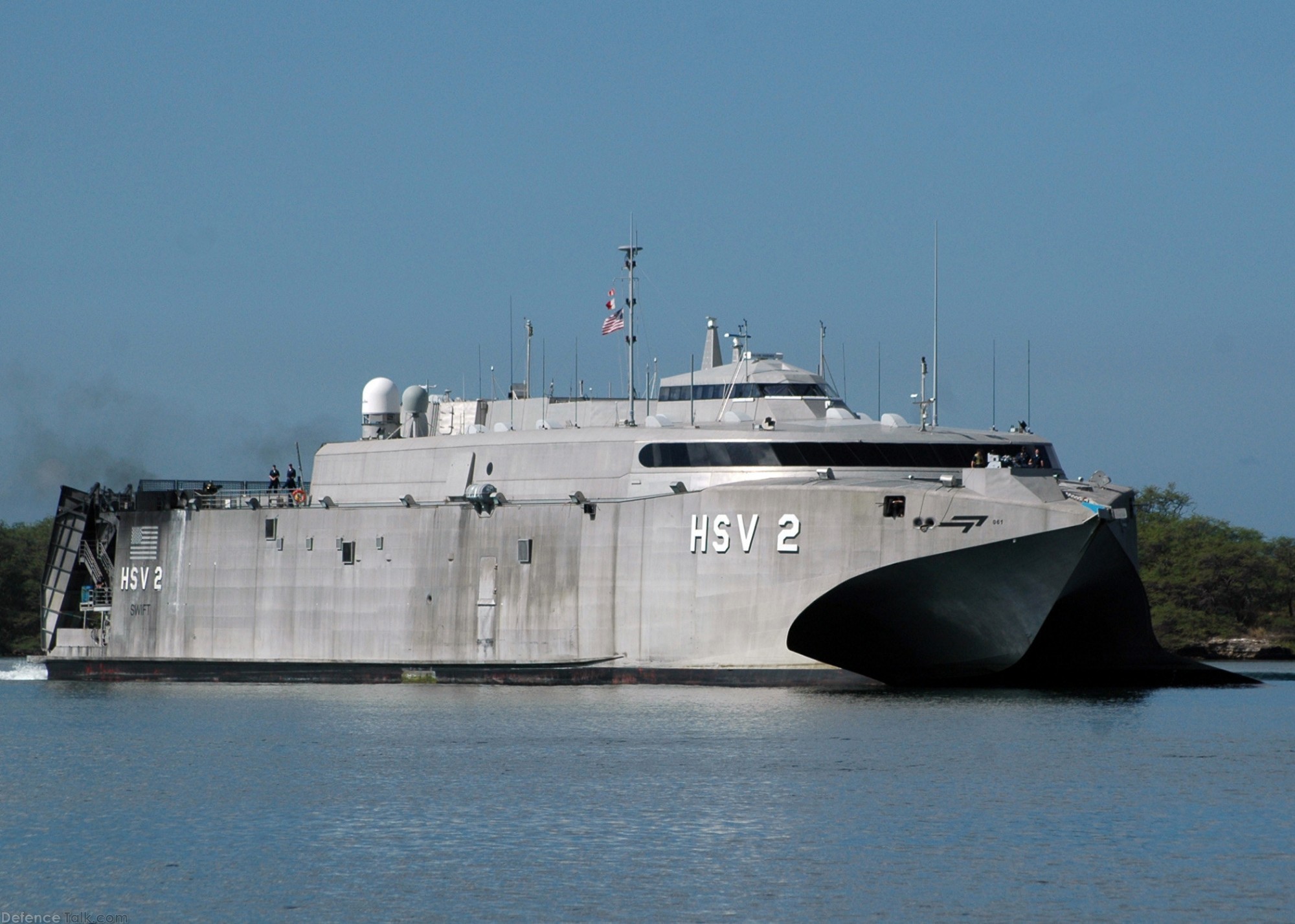 US Navy High Speed Vessel HSV-2 Swift