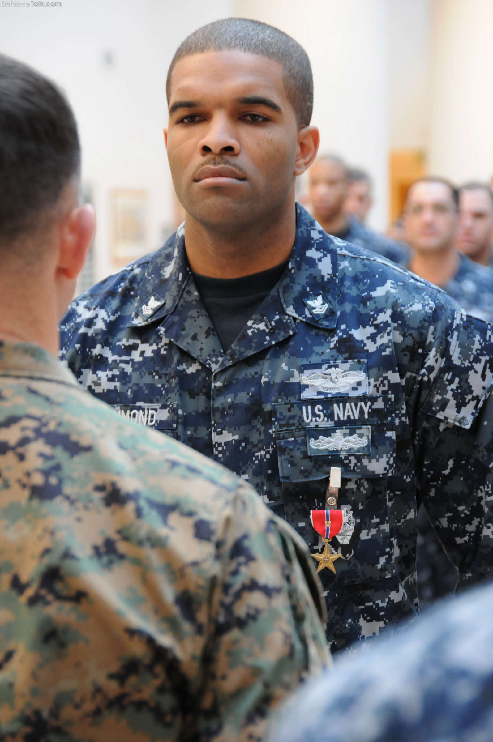 US Navy  Hospital Corpsman 2nd Class Lammont T. Hammond