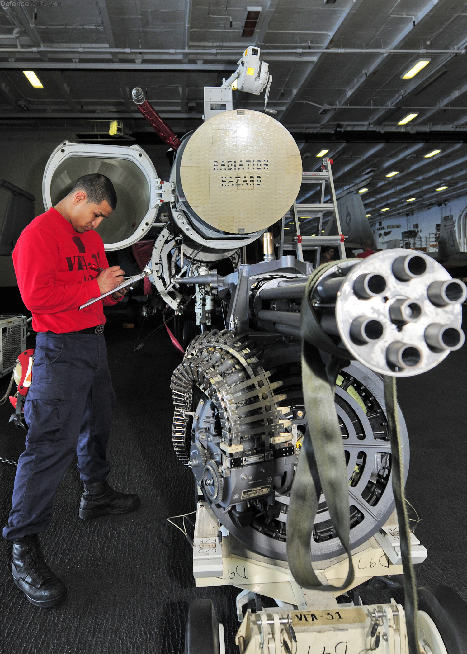 US Navy  M61A-2 Vulcan cannon