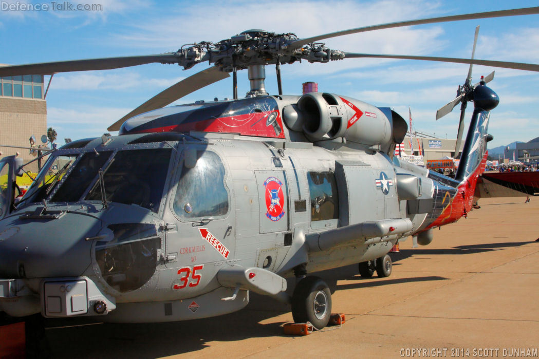 US Navy MH-60R Sea Hawk ASW Helicopter