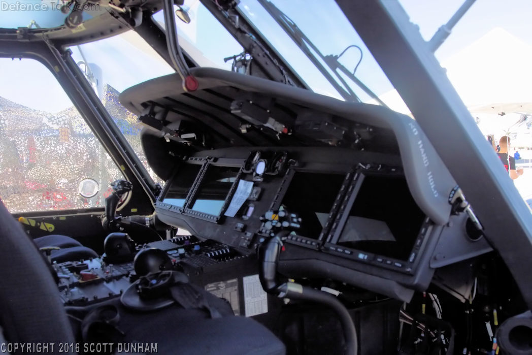 US Navy MH-60R Seahawk ASW Helicopter Cockpit