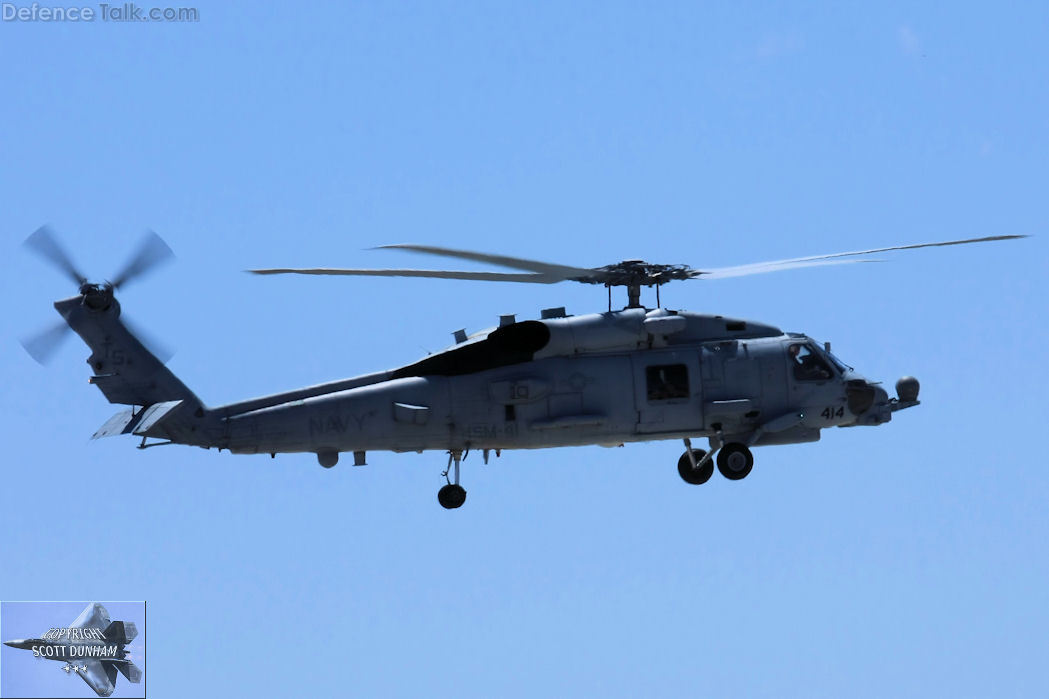 US Navy MH-60R Seahawk ASW Helicopter