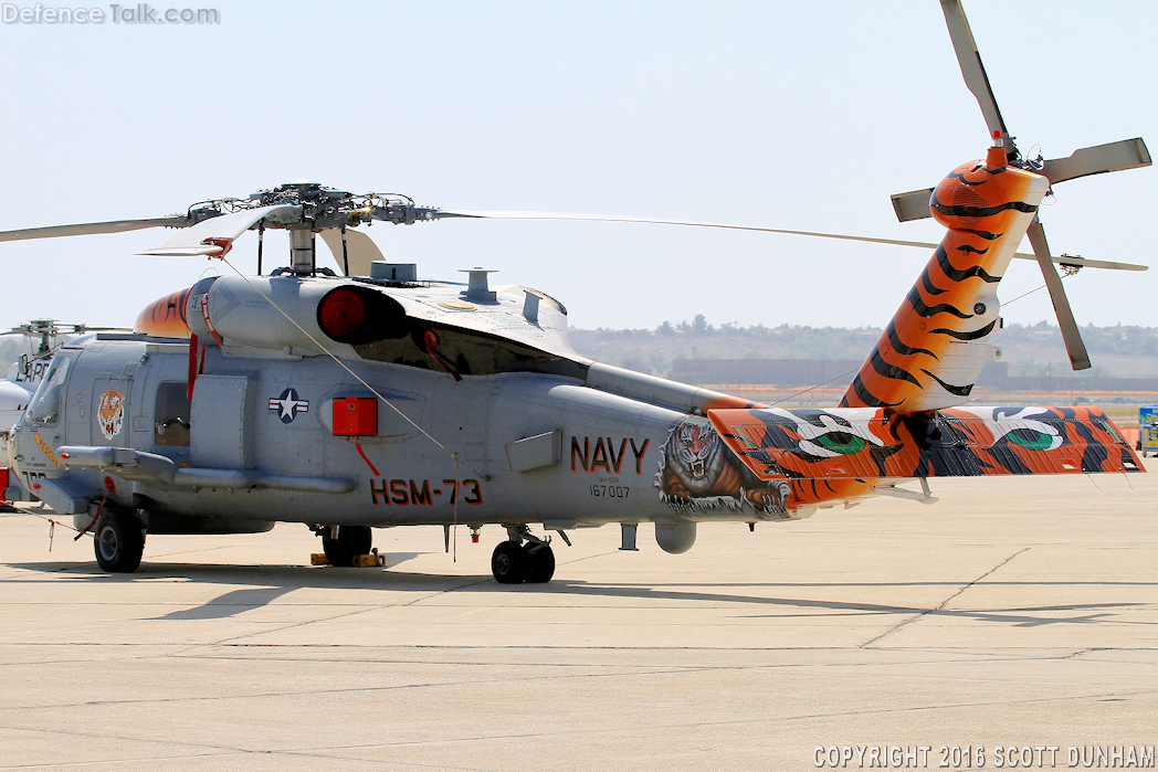 US Navy MH-60R Seahawk ASW Helicopter