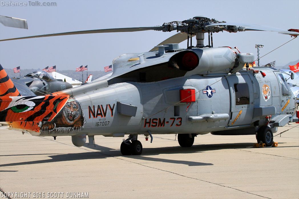 US Navy MH-60R Seahawk ASW Helicopter