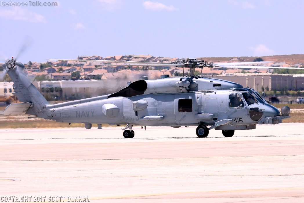 US Navy MH-60R Seahawk ASW Helicopter