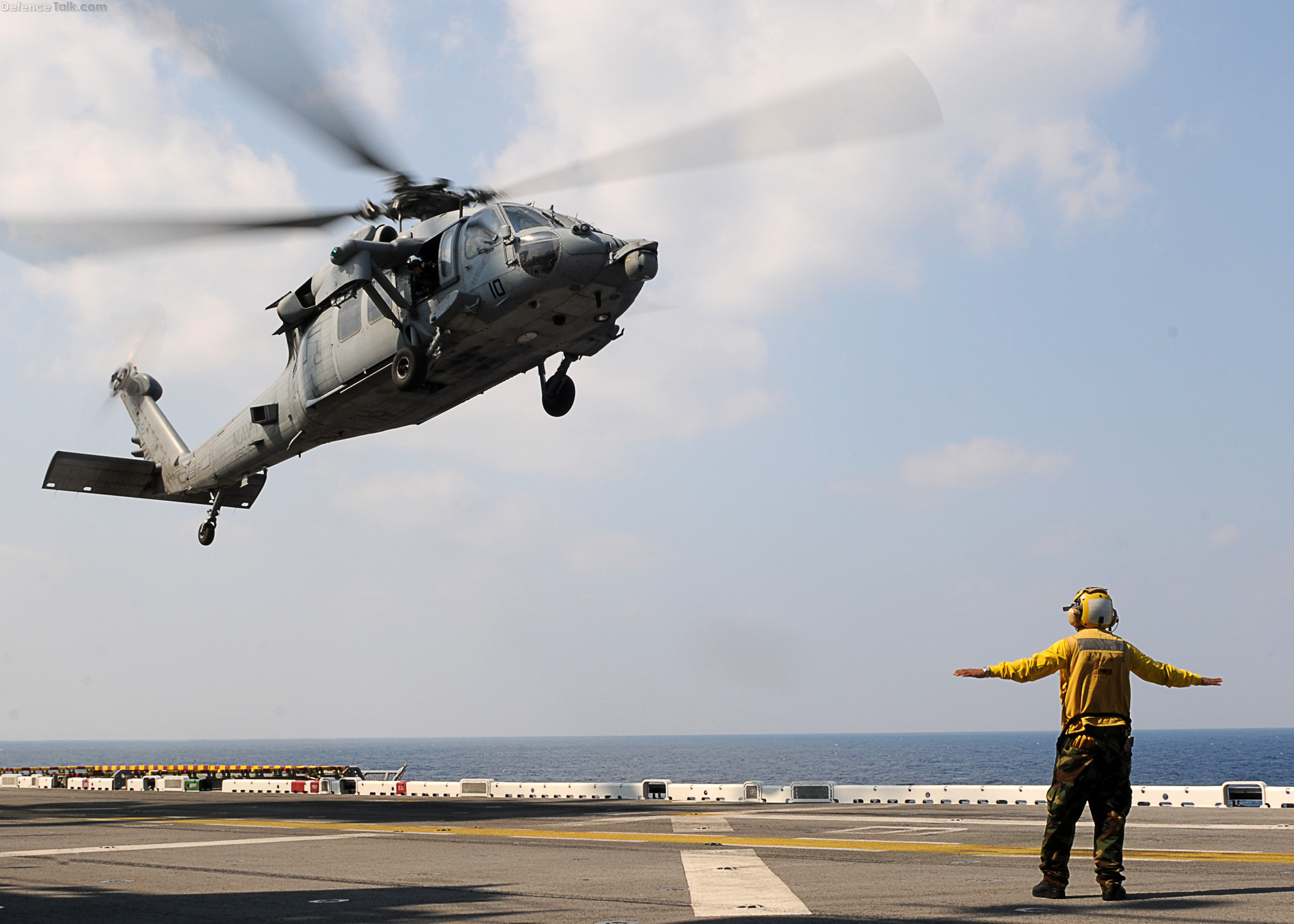 US Navy  MH-60S Sea Hawk of  Helicopter Sea Combat Squadron (HSC) 25