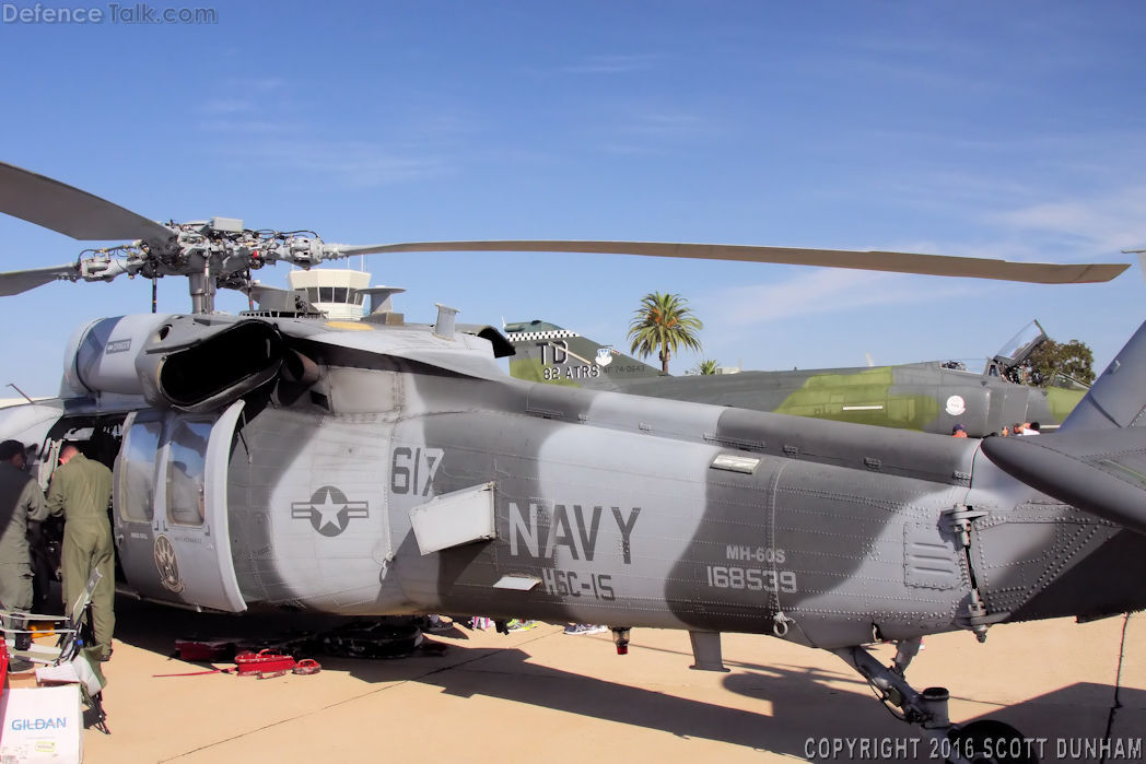 US Navy MH-60S Seahawk CSAR Helicopter