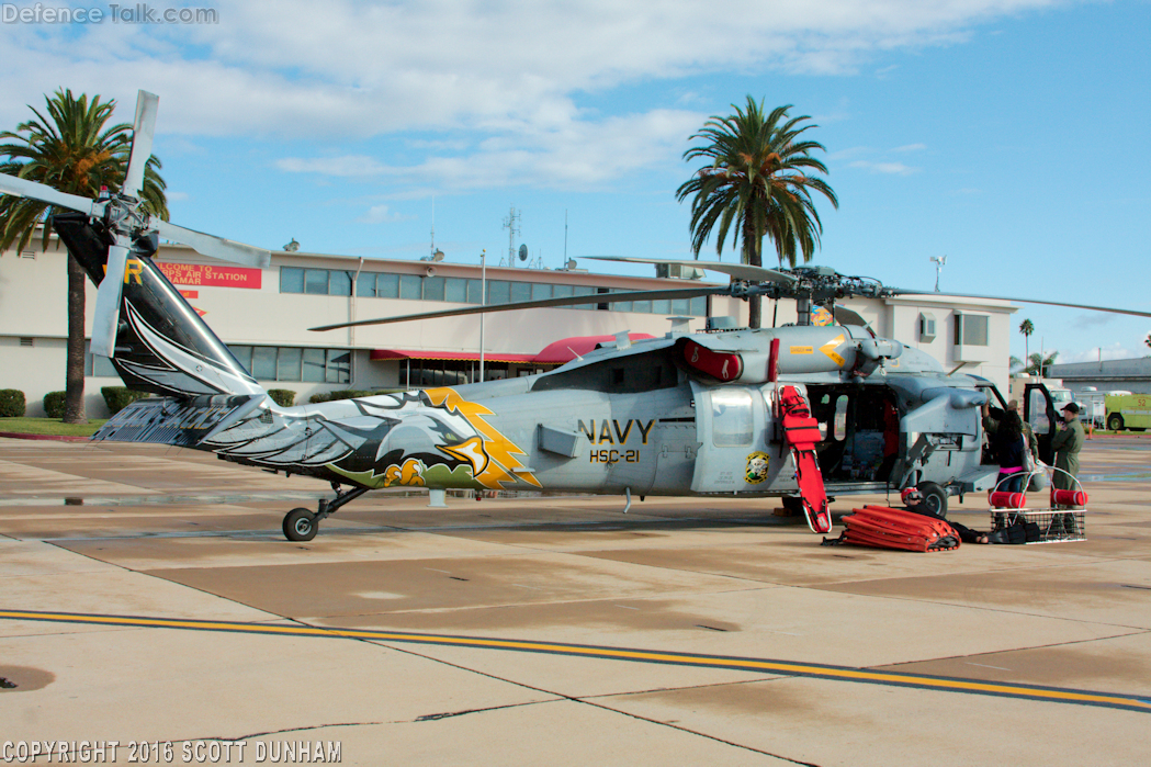 US Navy MH-60S Seahawk CSAR Helicopter