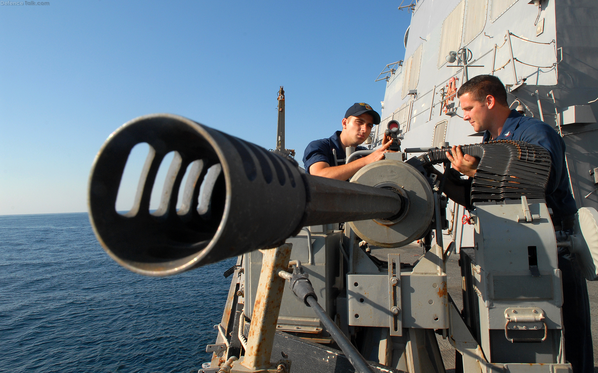 US Navy MK-38, model 2, 25mm machine gun