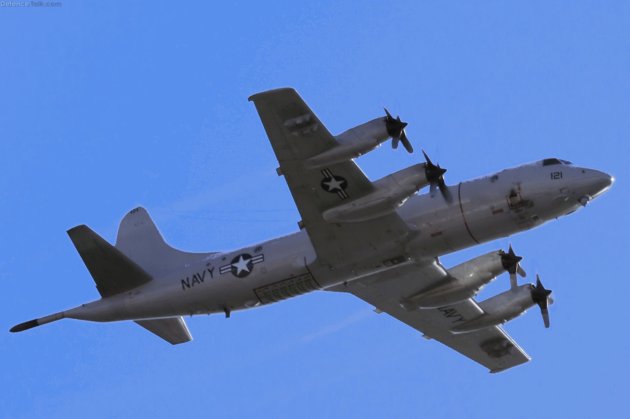 US Navy P-3C Orion Maritime Surveillance Aircraft