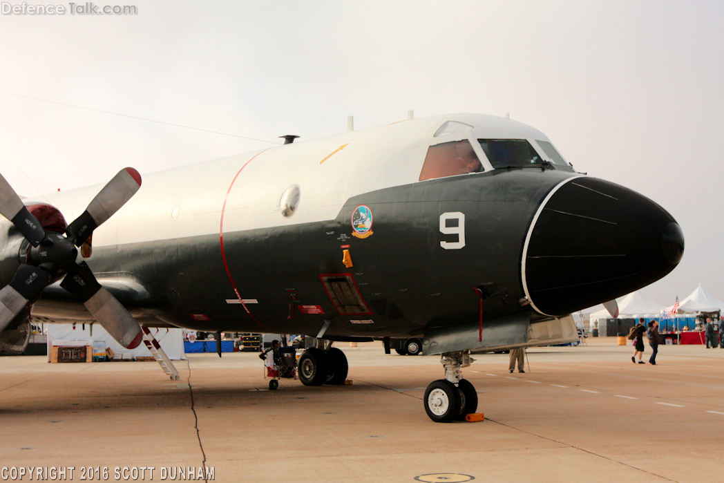 US Navy P-3C Orion Maritime Surveillance Aircraft