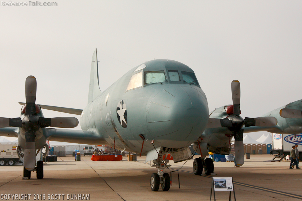 US Navy P-3C Orion Maritime Surveillance Aircraft