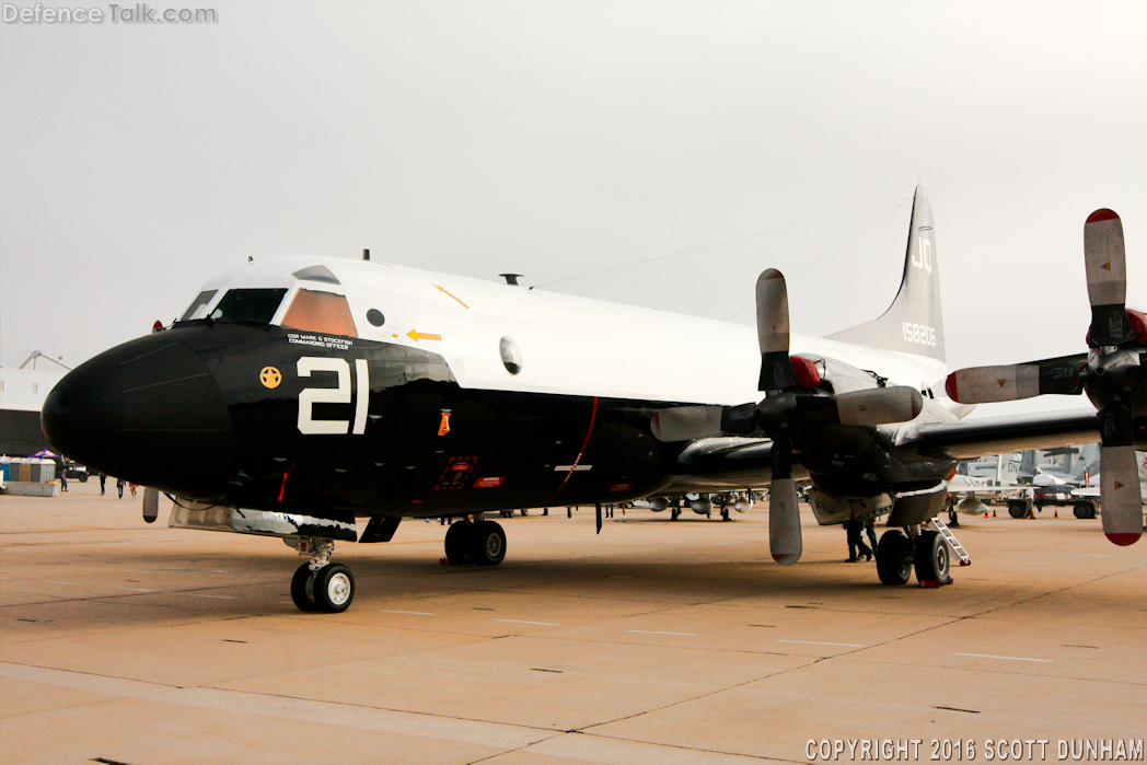 US Navy P-3C Orion Maritime Surveillance Aircraft