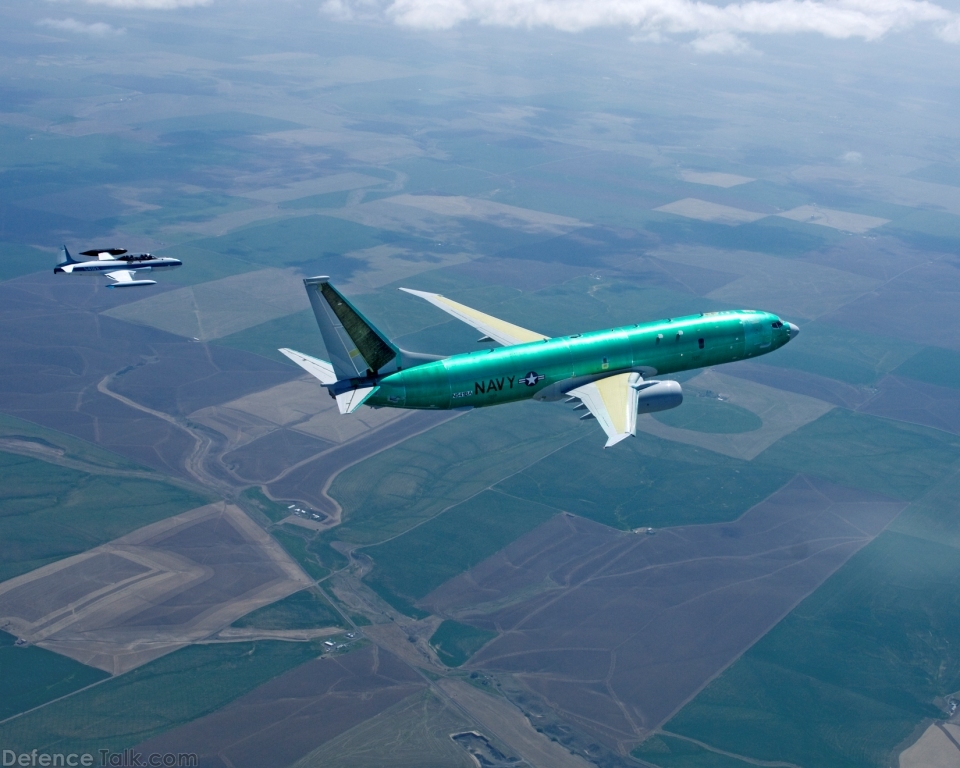 US Navy P-8A Poseidon Patrol Aircraft