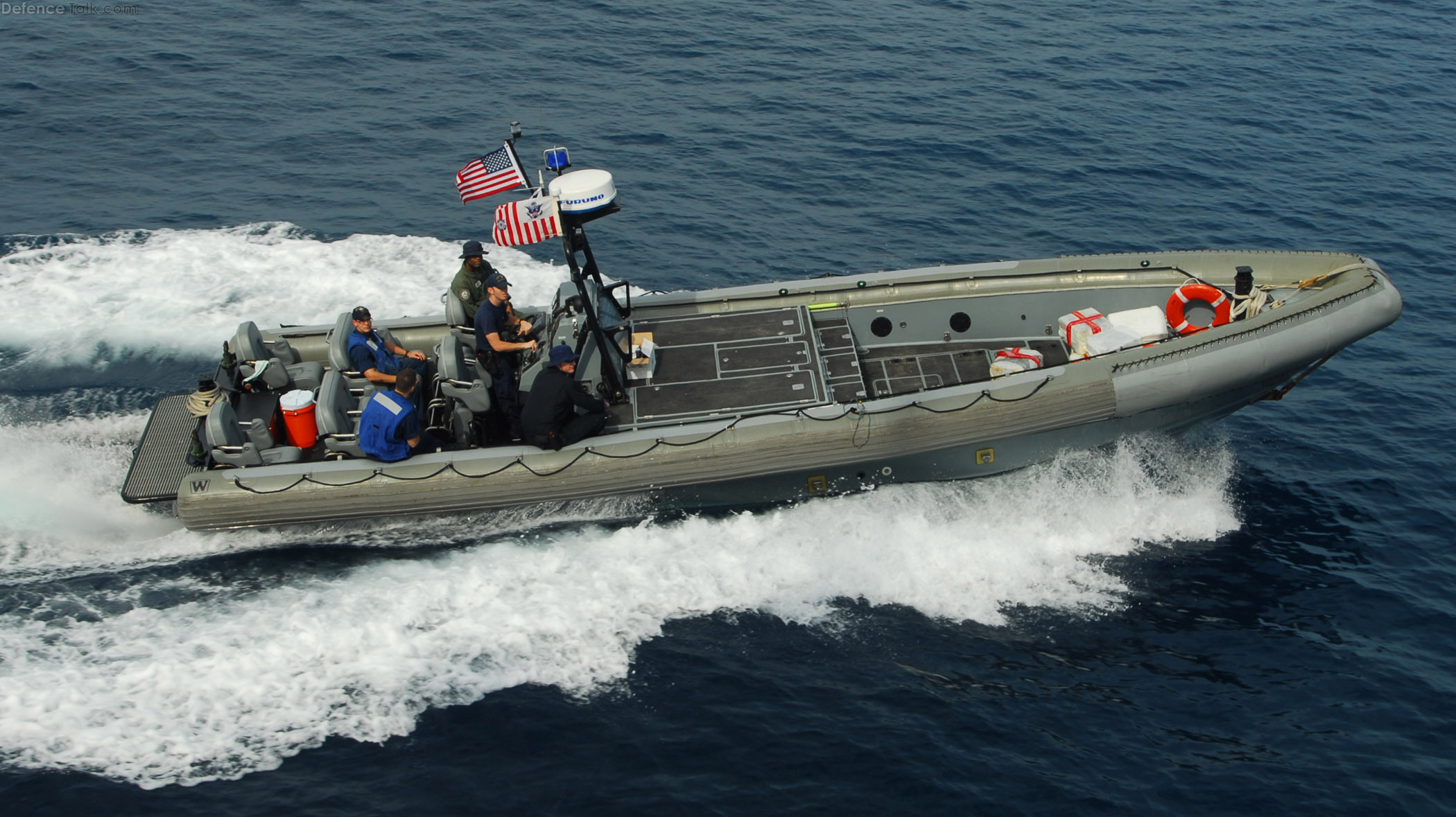 US Navy Rigid-Hull Inflatable Boat
