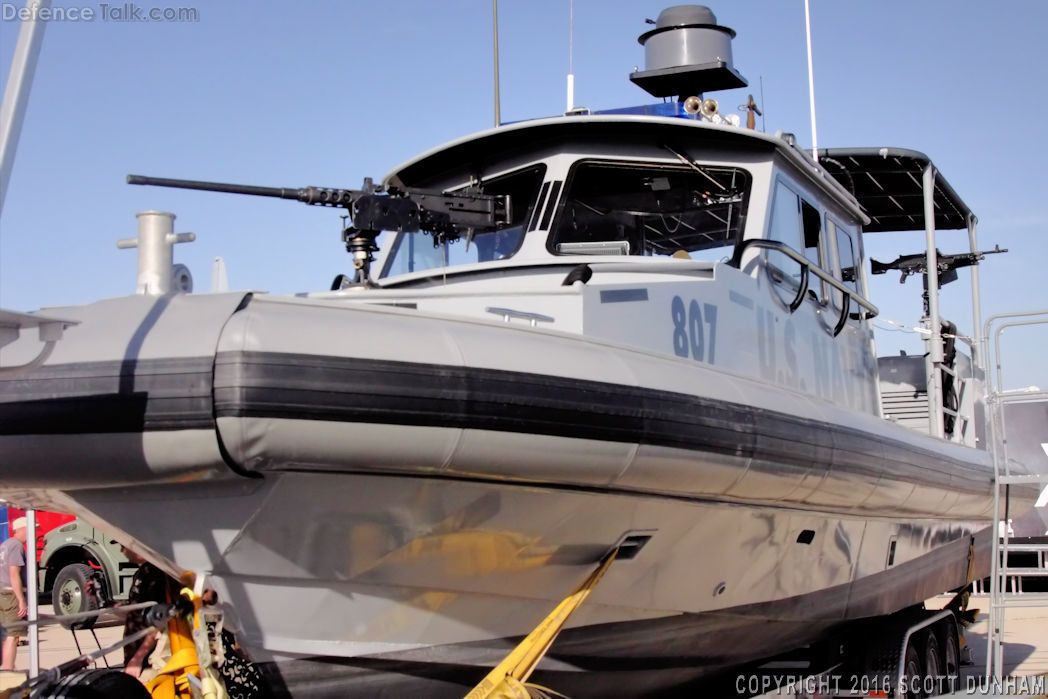 US Navy Riverine Command Boat