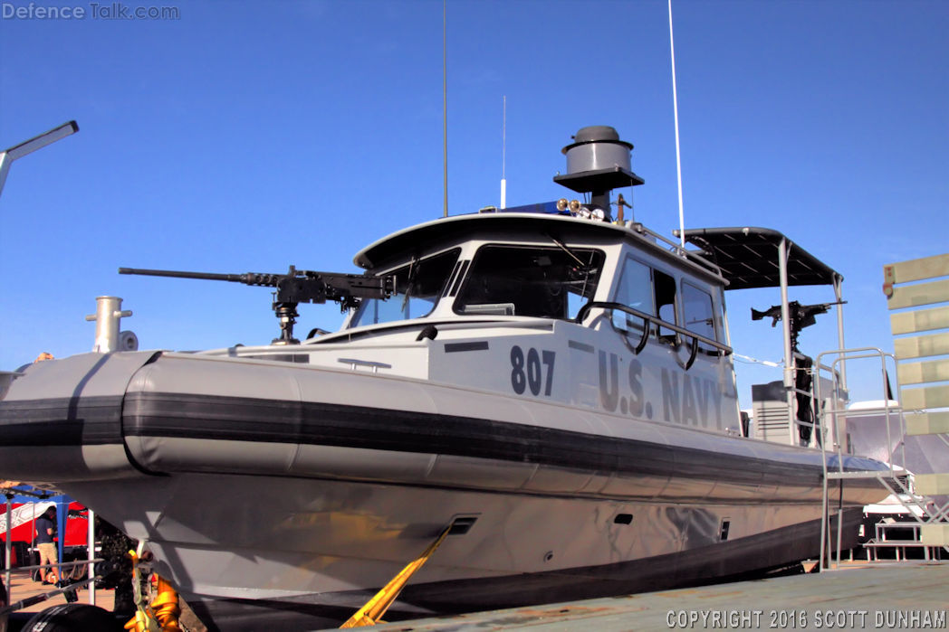 US Navy Riverine Command Boat