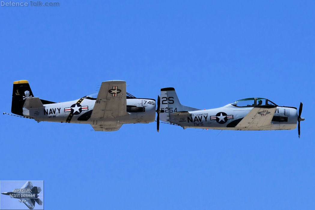 US Navy T-28 Trojan Trainer