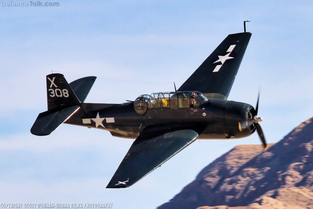 US Navy TBM-3E Avenger Torpedo Dive Bomber