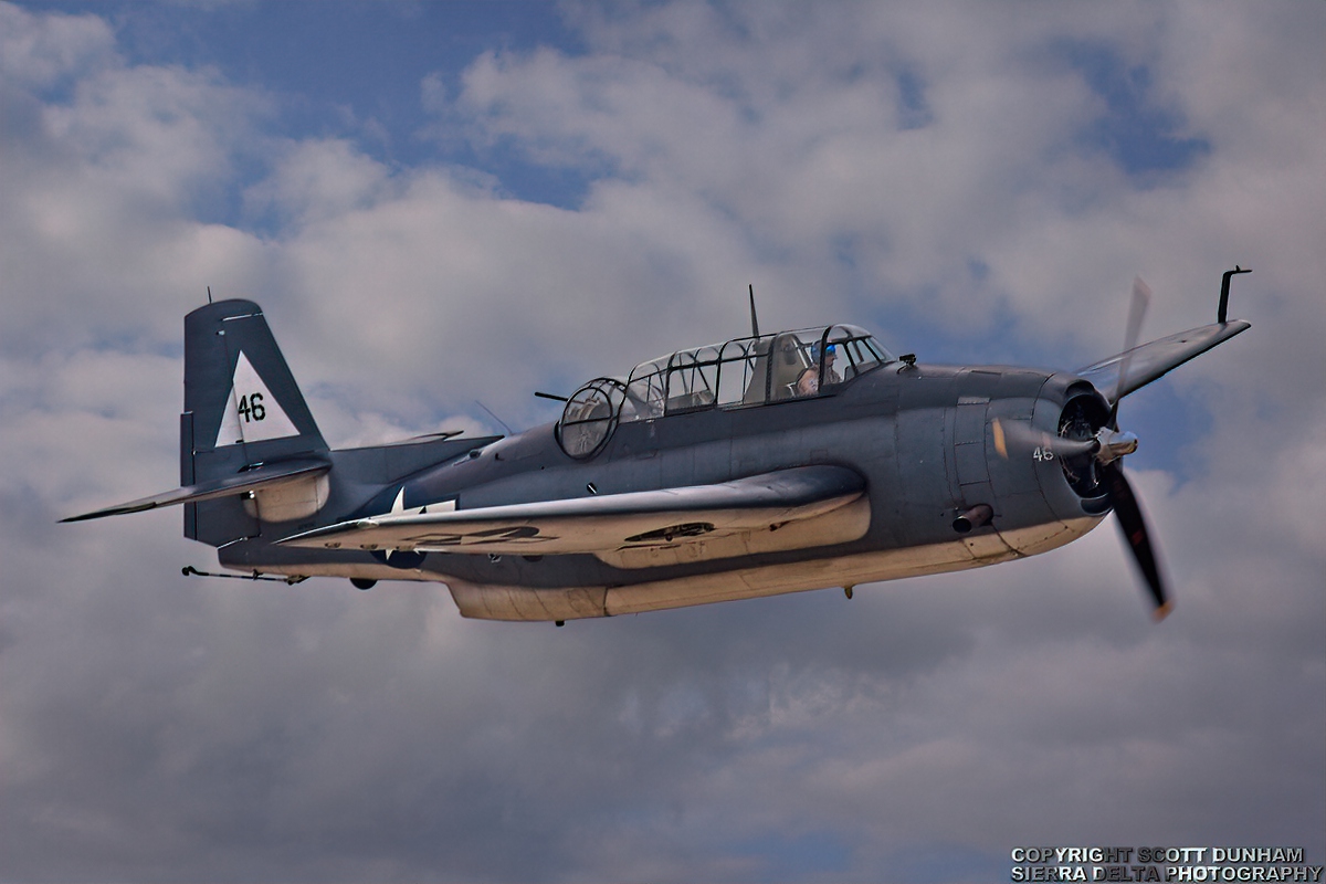 US Navy TBM Avenger Torpedo Bomber