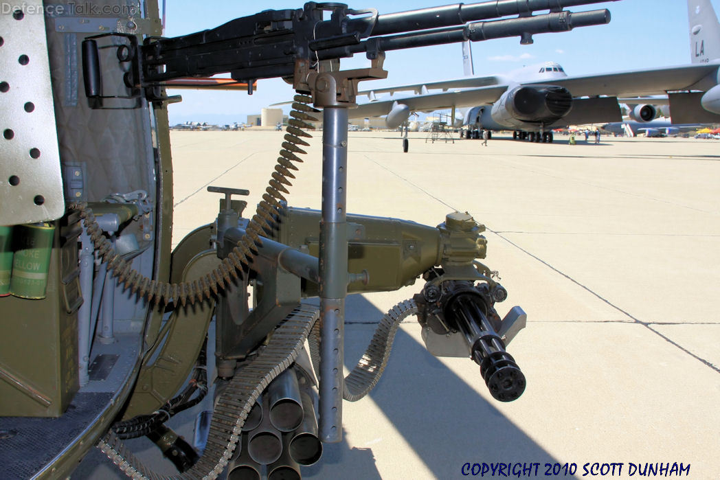 US Navy UH-1 Huey Helicopter Gunship