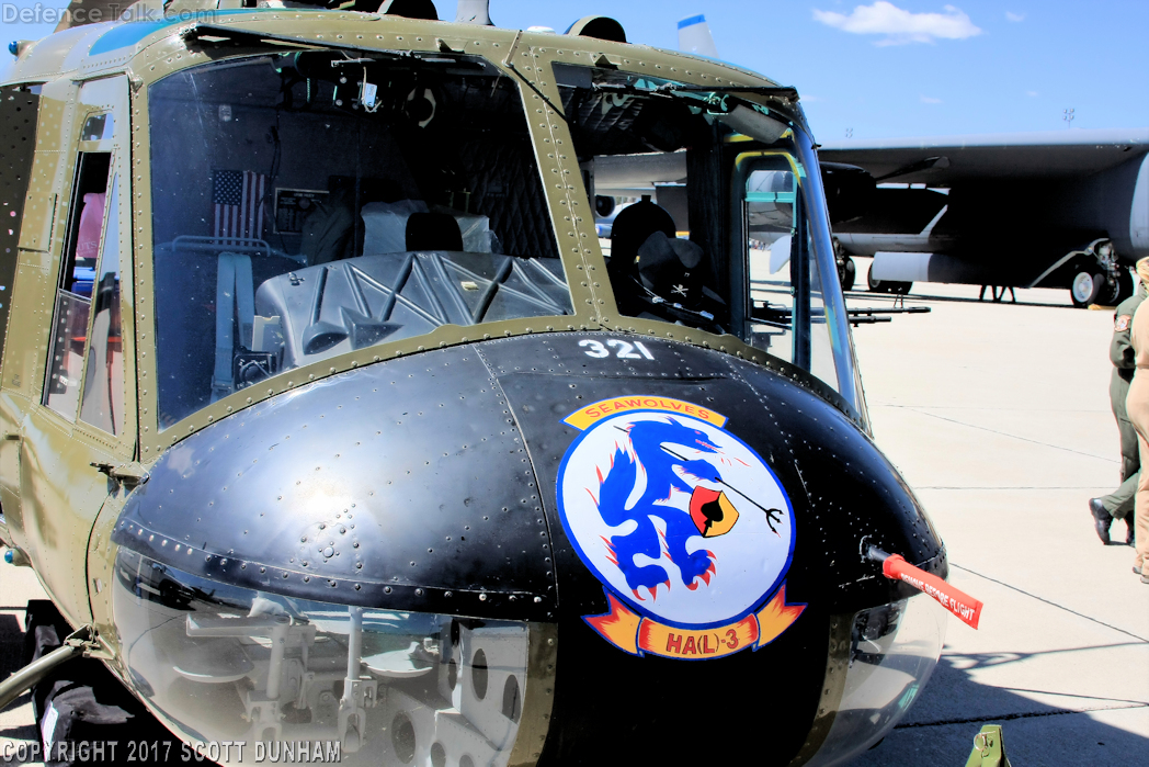 US Navy UH-1 Huey Helicopter Gunship