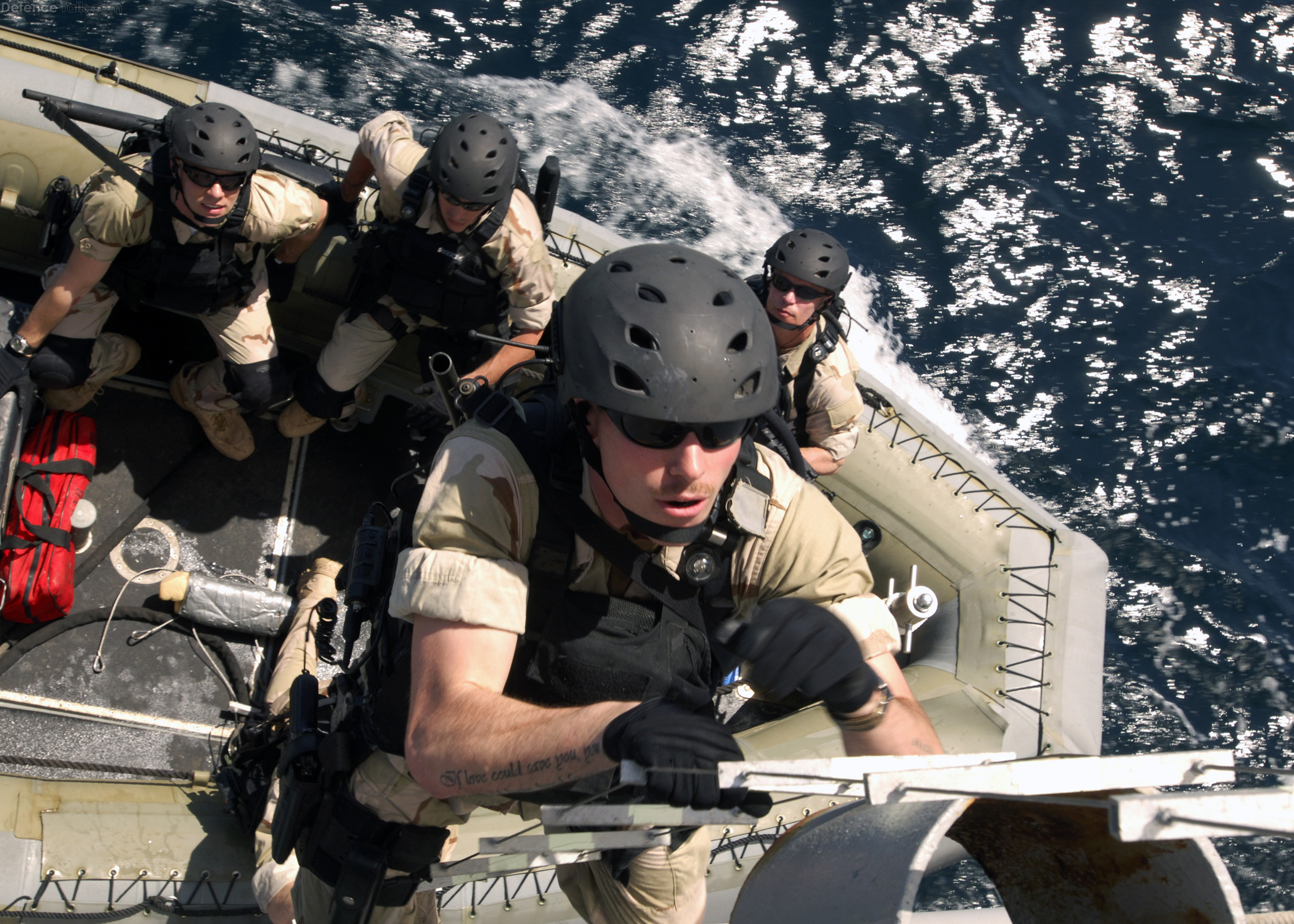 US Navy  VBSS team training