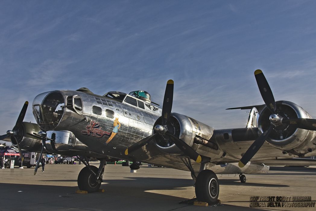 USAAC B-17 Flying Fortress Heavy Bomber