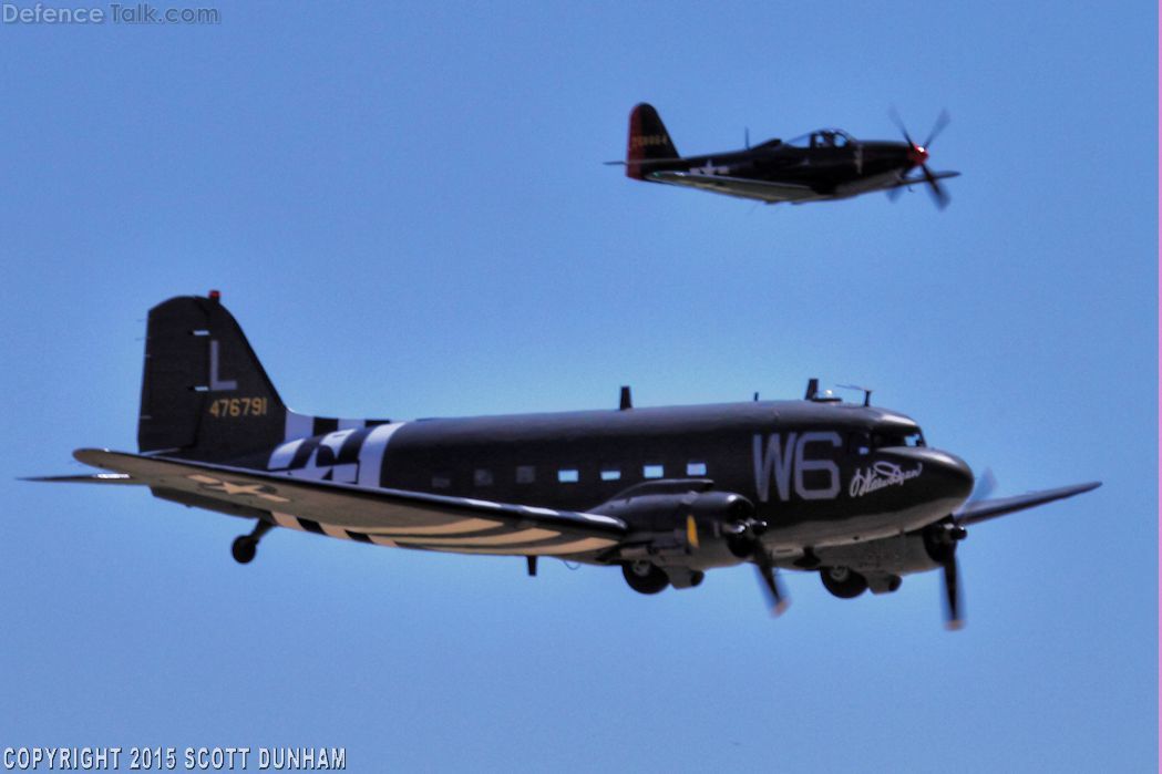 USAAC C-53 Skytrooper & P-63 Kingcobra