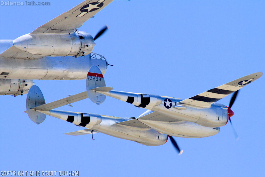 USAAC P-38 Lightning & B-25 Mitchell