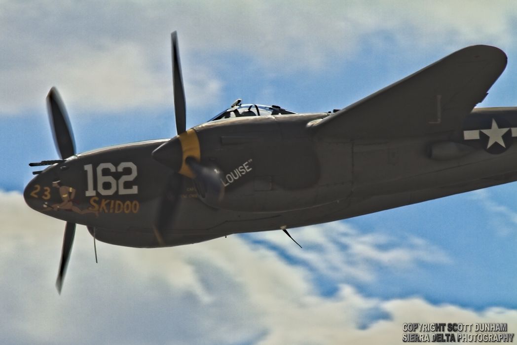 USAAC P-38 Lightning Pursuit Aircraft