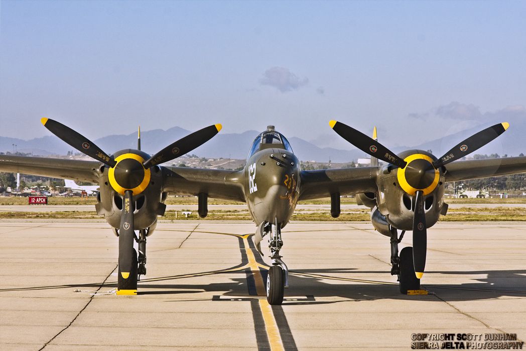 USAAC P-38 Lightning Pursuit Aircraft