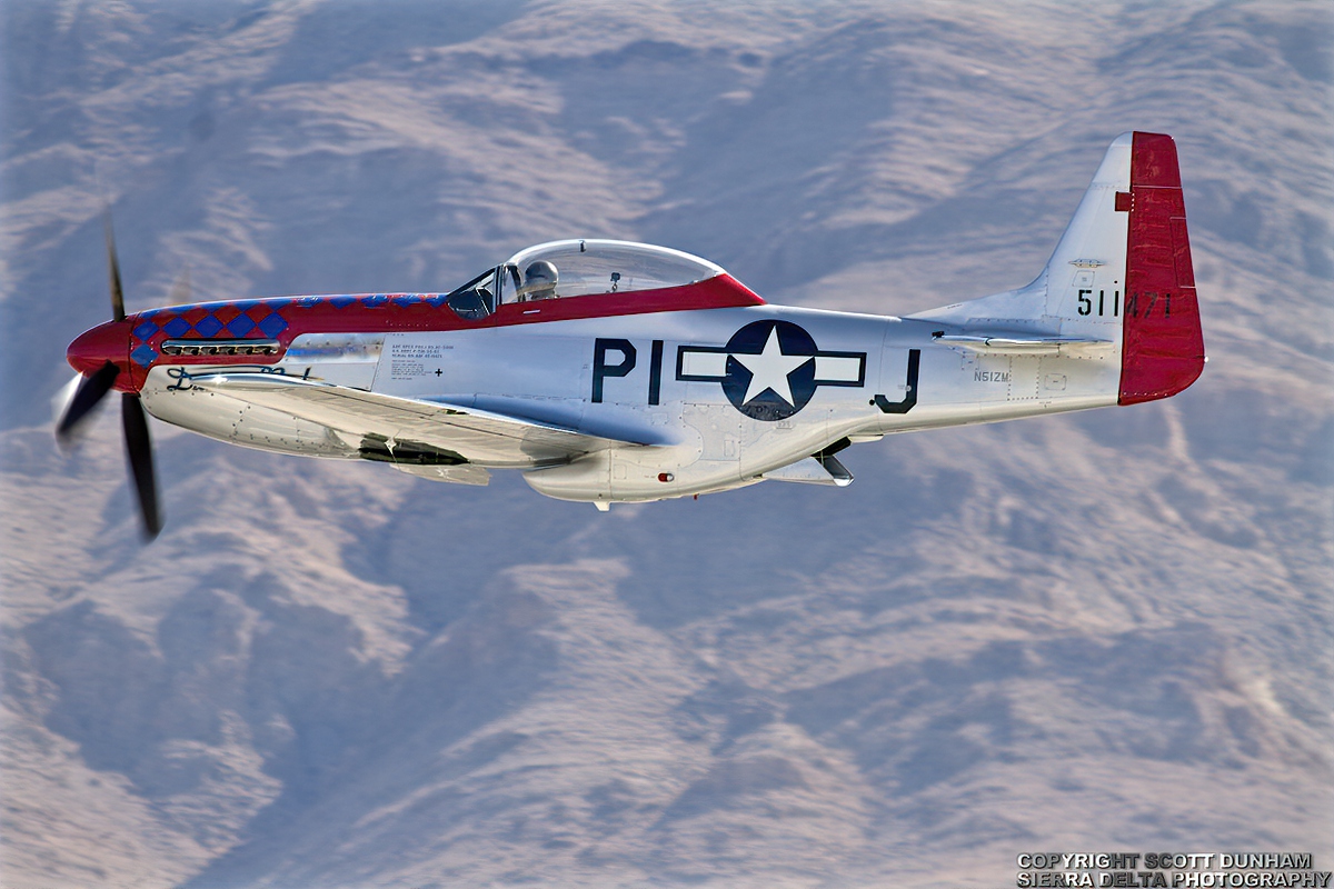USAAC P-51 Mustang Fighter