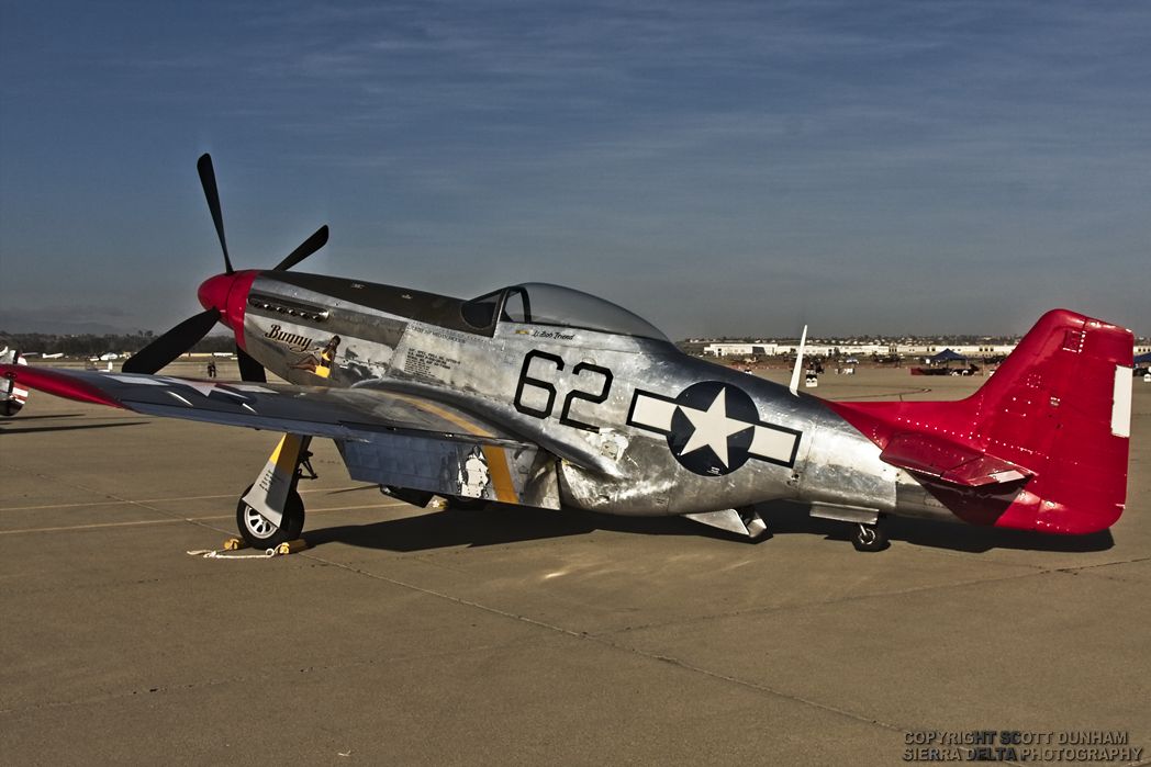 USAAC P-51 Mustang Pursuit Aircraft