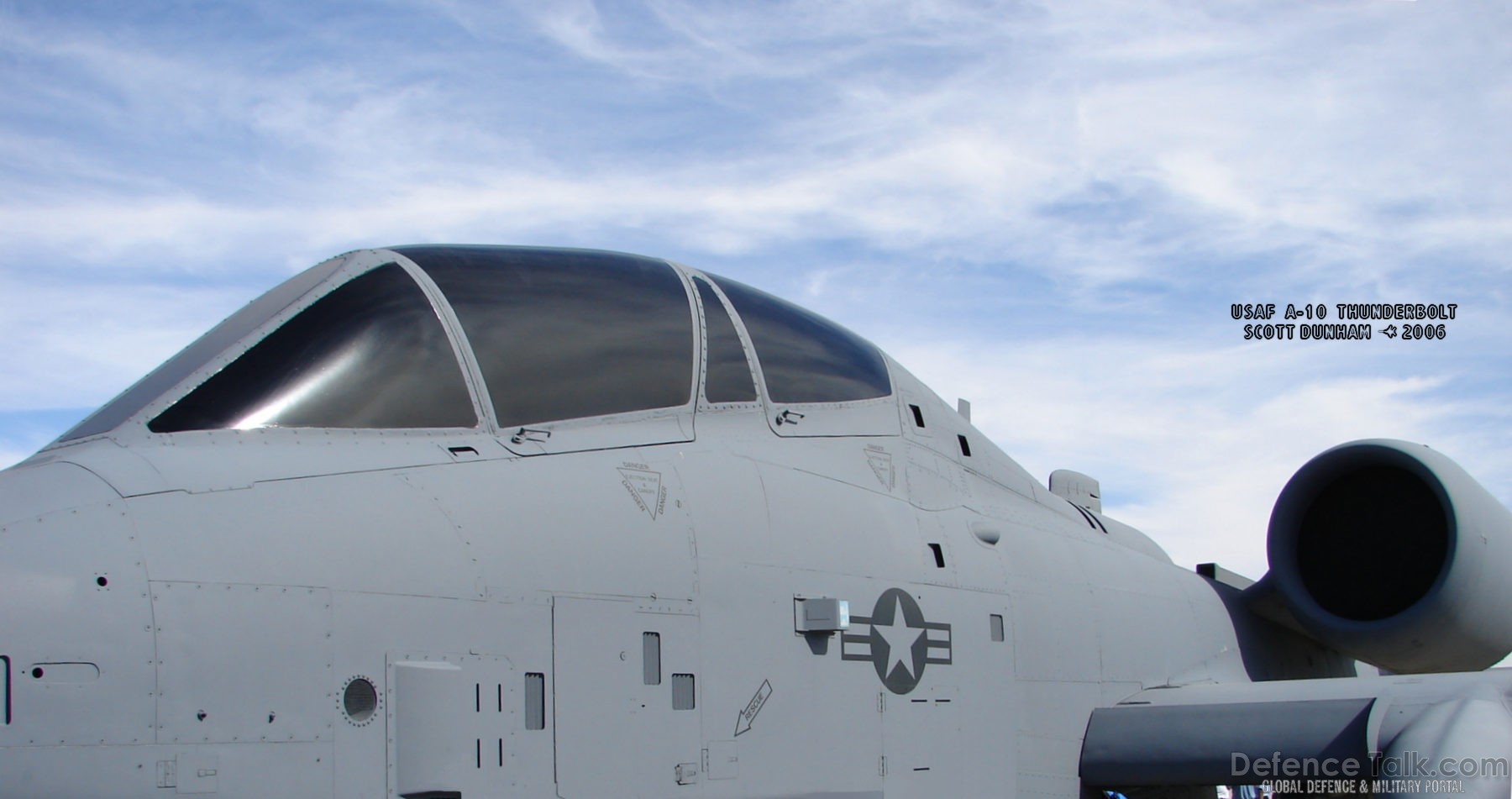 USAF A-10 Thunderbolt Close Air Support Fighter