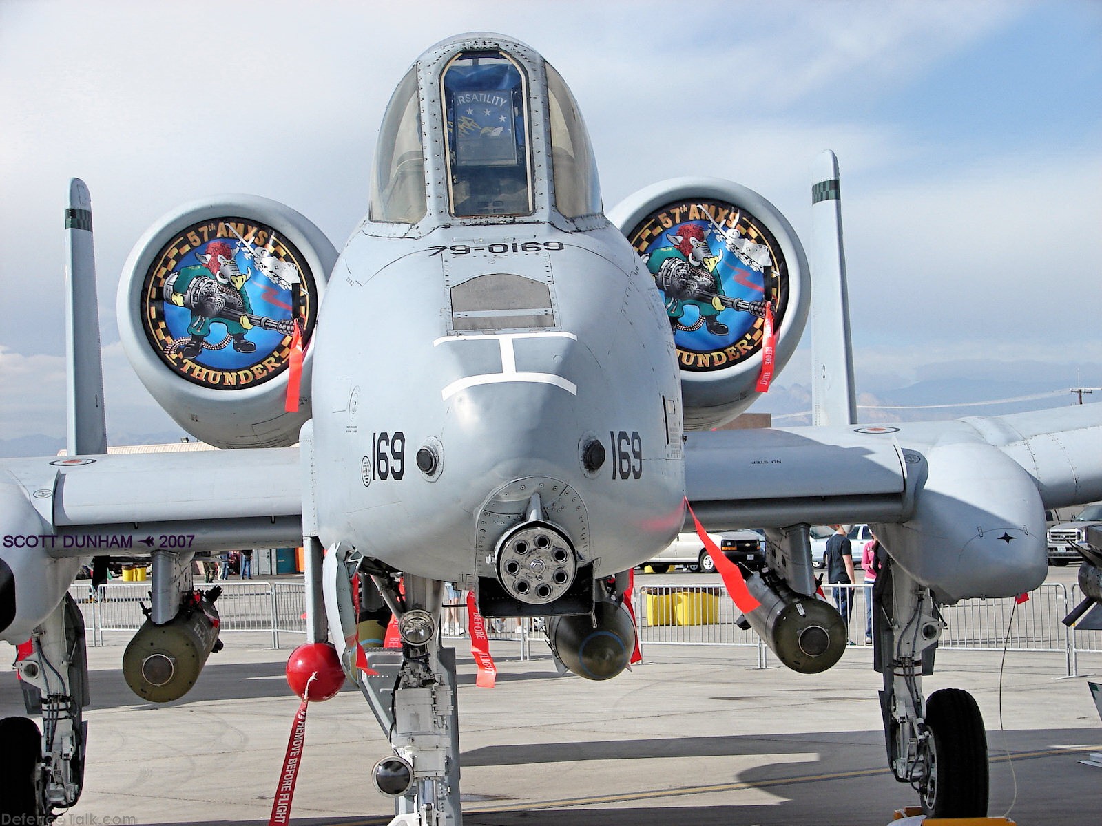 USAF A-10 Thunderbolt II Attack Aircraft