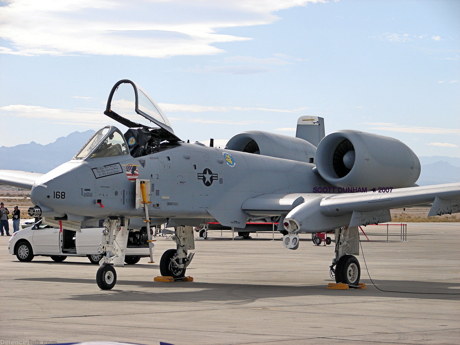 USAF A-10 Thunderbolt II Attack Aircraft