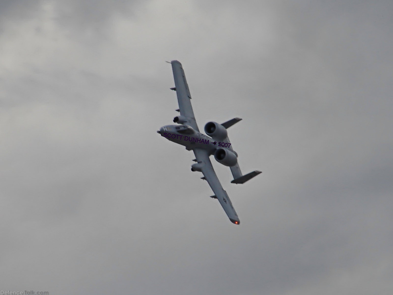 USAF A-10 Thunderbolt II Attack Aircraft